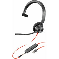 HP Poly 8X217AA Blackwire 3315 Monaural USB-C Headset - Mono - Wired