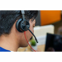 HP Poly 8X225AA Blackwire Stereo Microsoft Teams Certified USB-C Headset