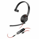 HP Poly 8X230A6 Blackwire 5210 Monaural USB-C Headset + 3.5mm Plug