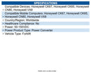 Honeywell 9000313PWRSPLY Proprietary Power Supply - 150 V DC, 50 V DC Input 60W