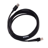 Datalogic 90A052361 USB Cable, Type A, External Power, High Current, PVCW -Black