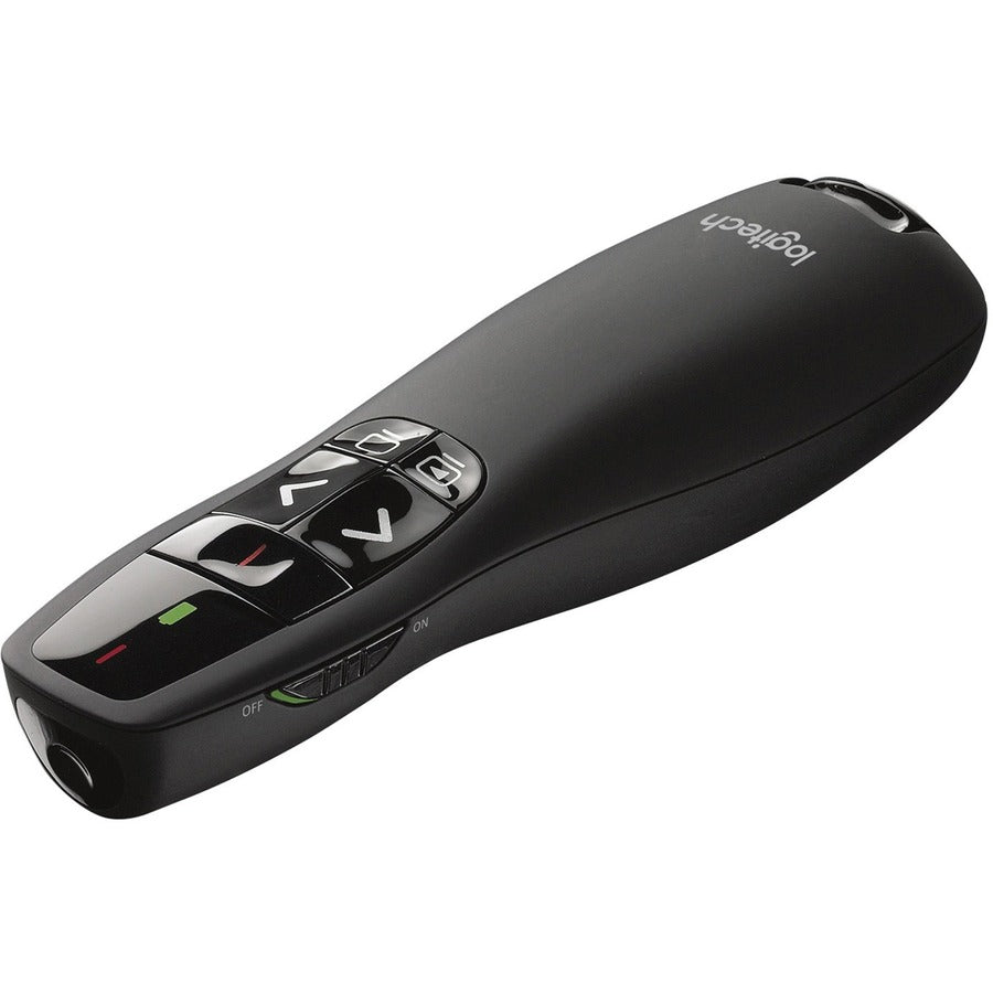 Logitech 910-001354 Wireless Presenter R400 - Laser - USB - Black