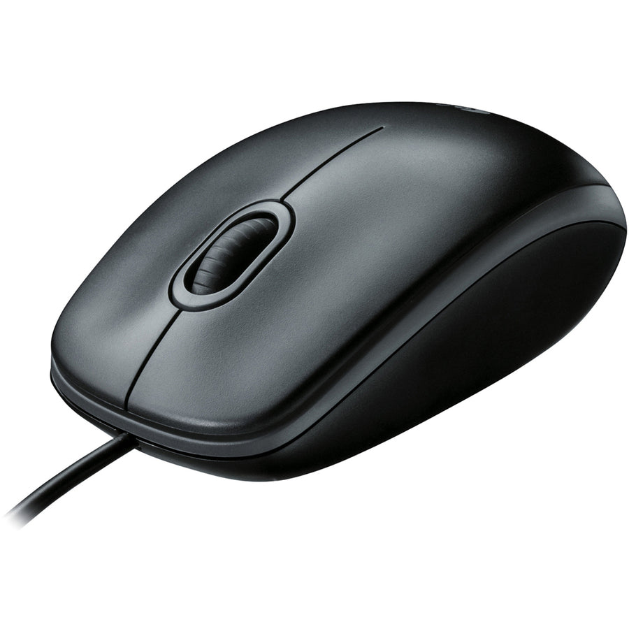 Logitech 910-001439 B100 Optical USB Mouse - Cable - 800 dpi - Black - 1 Each