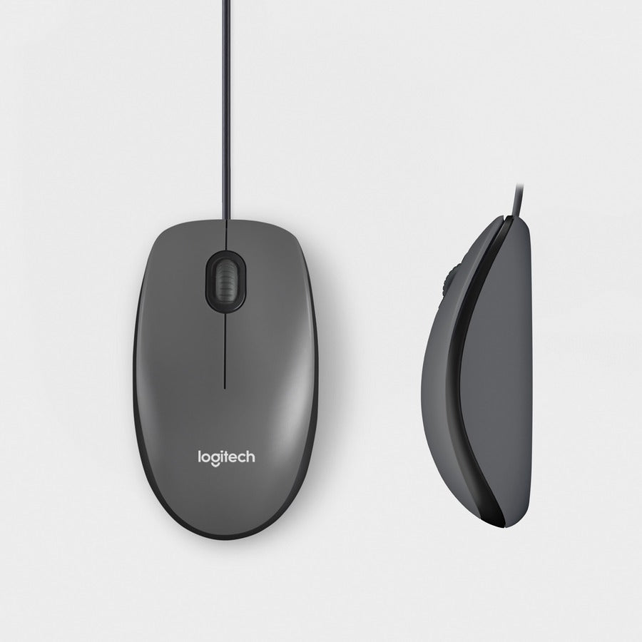 Logitech 910001601 M100 Wired USB Mouse, 3-Buttons,1000 DPI Optical Tracking