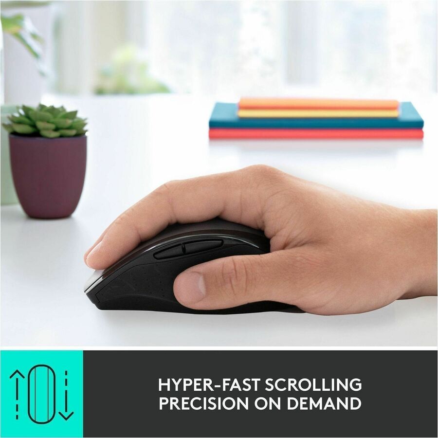 Logitech 910-001935 M705 Marathon Wireless Mouse, 2.4 GHz USB Unifying Receiver