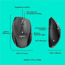 Logitech 910-001935 M705 Marathon Wireless Mouse, 2.4 GHz USB Unifying Receiver
