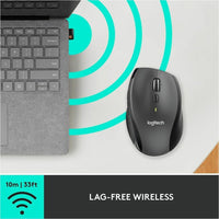 Logitech 910-001935 M705 Marathon Wireless Mouse, 2.4 GHz USB Unifying Receiver