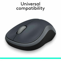 Logitech 910-002225 M185 Wireless Mouse, 2.4GHz with USB Mini Receiver