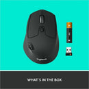 Logitech 910-004790 M720 Triathlon Multi-Device Wireless Mouse, Bluetooth -Black