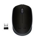 Logitech 910-004940 Wireless Mouse M170 (Black) - Optical - Radio Frequency