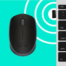 Logitech 910-004940 Wireless Mouse M170 (Black) - Optical - Radio Frequency