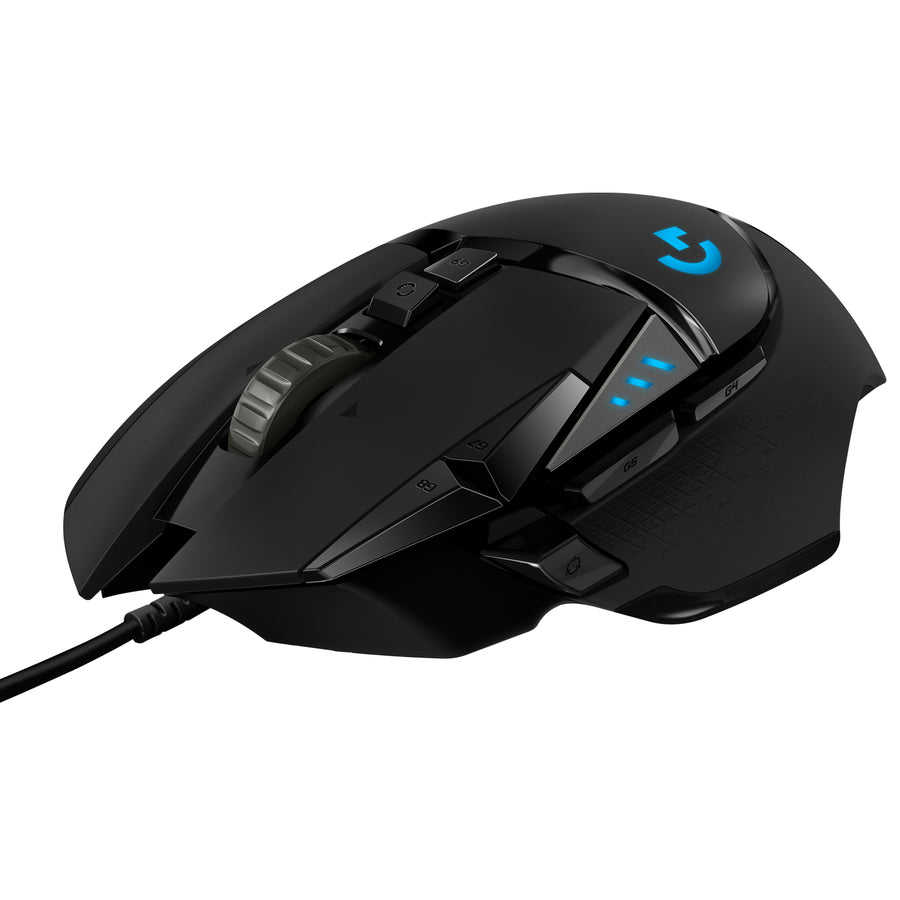 Logitech 910005469 G502 HERO High Performance Gaming Mouse - 16000 dpi - Black