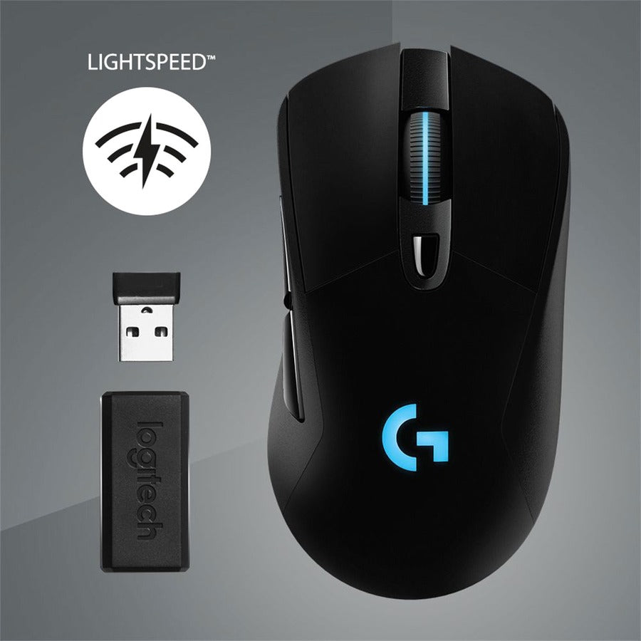 Logitech 910-005638 G703 LIGHTSPEED Wireless Gaming Mouse - Black