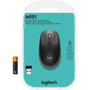 Logitech 910-005901 Wireless Mouse M190 - Full Size Ambidextrous Curve Design