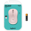 Logitech 910-006126 M220 SILENT Wireless Mouse, 2.4 GHz with USB Receiver