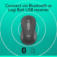 Logitech 910-006231 Signature M650 L Full Size Wireless Mouse - Optical
