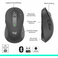 Logitech 910-006231 Signature M650 L Full Size Wireless Mouse - Optical
