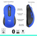Logitech 910-006232 Signature M650 L Full Size Wireless Mouse - Optical - Blue