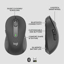 Logitech 910-006346 Signature M650 L for Business Wireless Mouse - Graphite