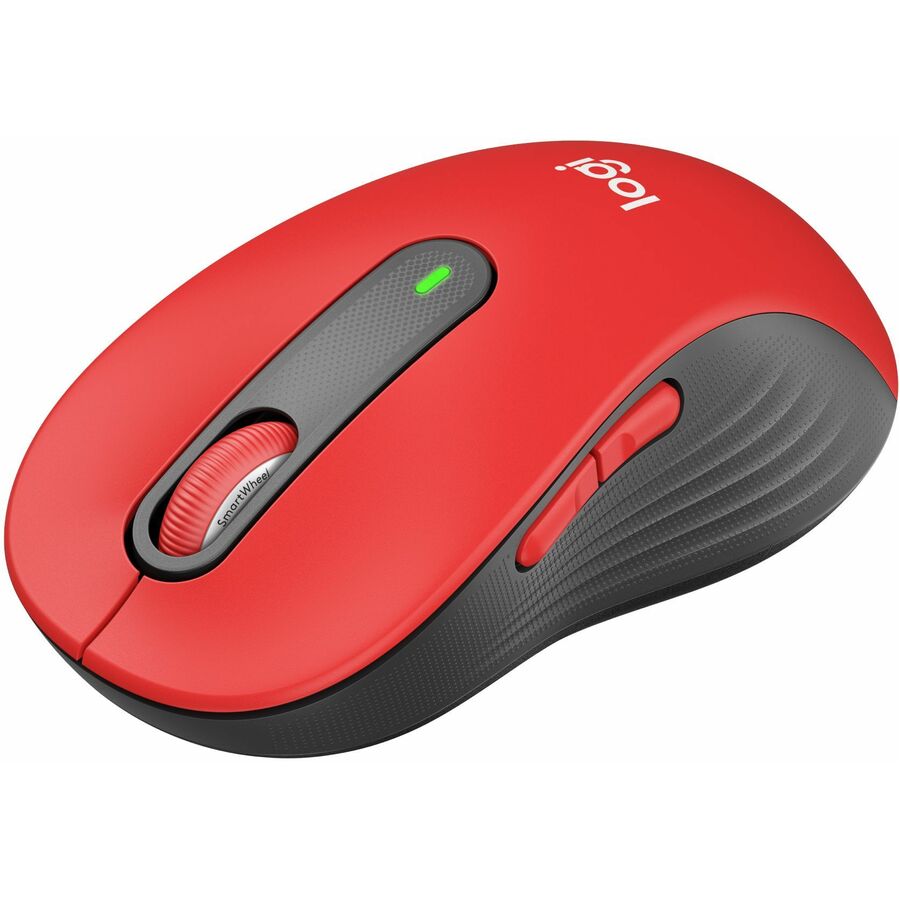 Logitech 910-006358 Signature M650 L Full Size Wireless Mouse - Red