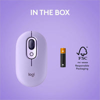 Logitech 910-006624 POP Mouse, Wireless Mouse - Scroll Wheel