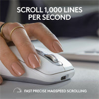 Logitech 910006926 MX Anywhere 3S Compact Wireless Mouse - Pale Gray