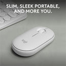 Logitech 910007022 Pebble Mouse 2 M350s Slim Bluetooth Wireless Mouse