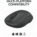 Logitech 910007113 M240 Silent Bluetooth Mouse (Graphite) - Wireless - Optical