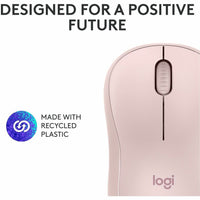 Logitech 910-007117 M240 Silent Bluetooth Mouse (Rose) - Wireless - Bluetooth