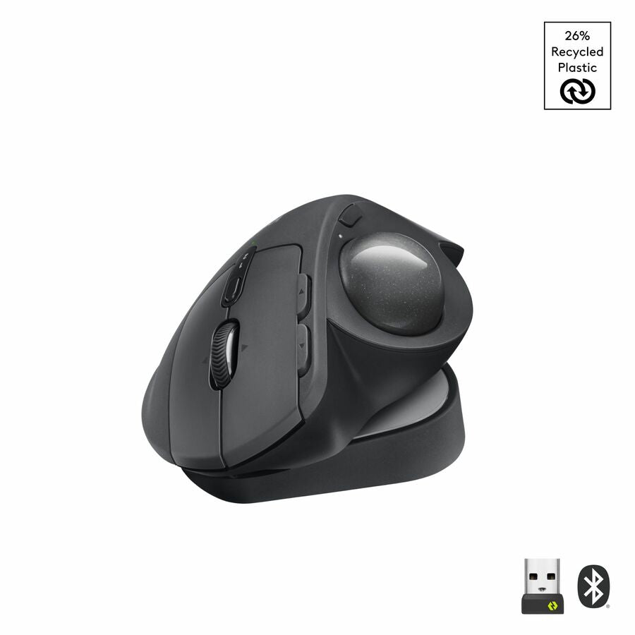 Logitech 910-007247 MX Ergo S Plus Advanced Wireless Trackball Mouse
