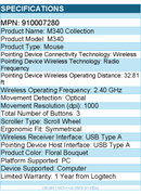 Logitech 910007280 M340 Wireless Mouse Collection (Floral Bouquet)
