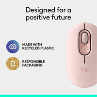 Logitech 910-007409 POP Mouse, Compact and Portable Wireless Bluetooth Mouse