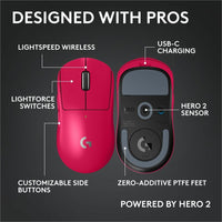 Logitech 910-007529 G PRO X SUPERLIGHT 2c wireless Gaming Mouse