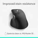 Logitech 910-007560 MX Master 4, Ergonomic Wireless Mouse - Black