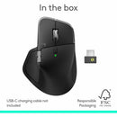 Logitech 910-007560 MX Master 4, Ergonomic Wireless Mouse - Black