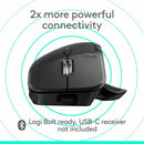 Logitech 910-007575 MX Master 4 for Mac, Ergonomic Bluetooth Mouse
