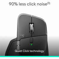 Logitech 910-007616 MX Master 4 for Business, Wireless Mouse with Quiet Clicks