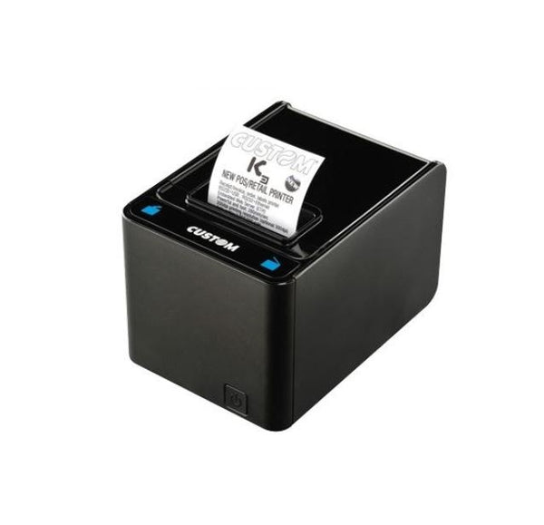 Custom America 911HM011300733 K3 Thermal Receipt Printer - Black