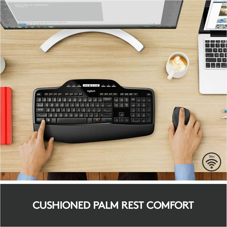 Logitech 920-002416 MK710 Wireless Keyboard and Mouse Combo for Windows