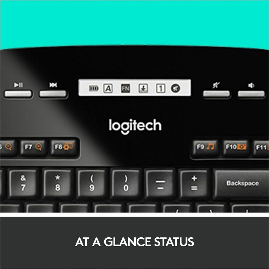Logitech 920-002416 MK710 Wireless Keyboard and Mouse Combo for Windows