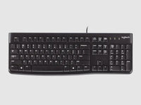 Logitech 920-002478 K120 Plug-and-Play USB Keyboard - 4.92 ft - Black