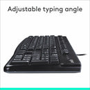 Logitech 920-002478 K120 Plug-and-Play USB Keyboard - Black