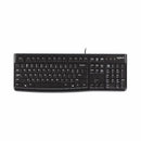 Logitech 920-002478 K120 Plug-and-Play USB Keyboard - Black