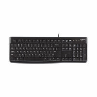 Logitech 920-002478 K120 Plug-and-Play USB Keyboard - Black