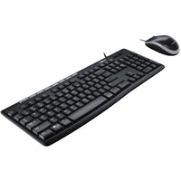 Logitech 920-002714 Keyboard Mouse MEDIA COMBO MK200 USB Retail - Black