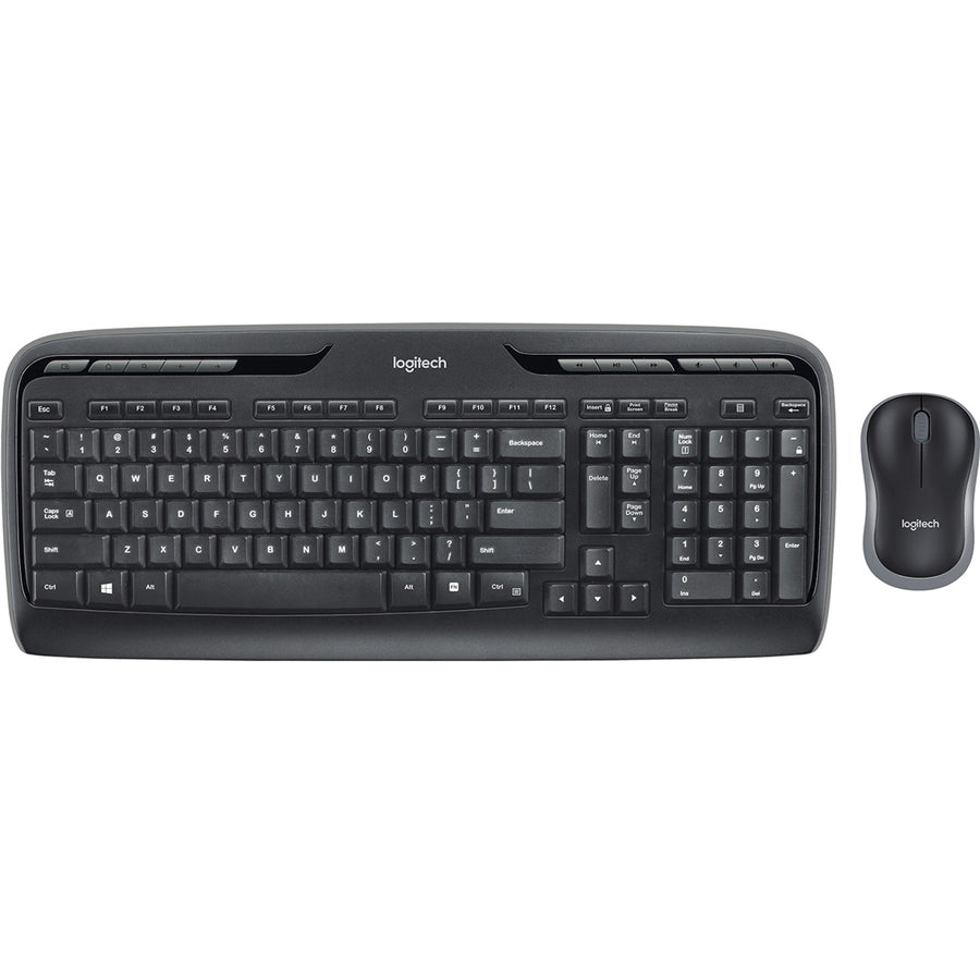 Logitech 920-002836 Keyboard and Mouse Wireless Desktop MK320 2.4GHz Retail