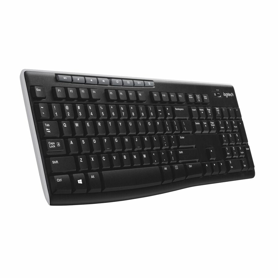 Logitech 920-003051 K270 Wireless Keyboard for Windows, 2.4 GHz Wireless
