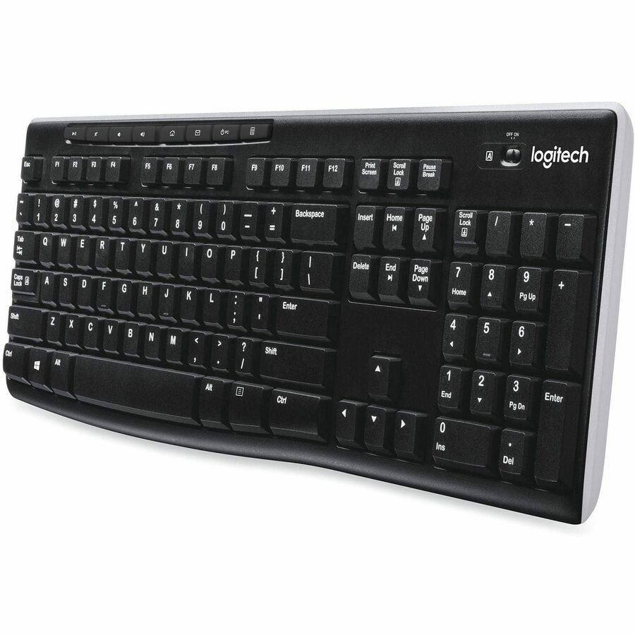Logitech 920-003051 K270 Wireless Keyboard for Windows, 2.4 GHz Wireless