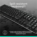 Logitech 920-004536 Keyboard Mouse Wireless Combo MK270 2.4GHz Black Retail