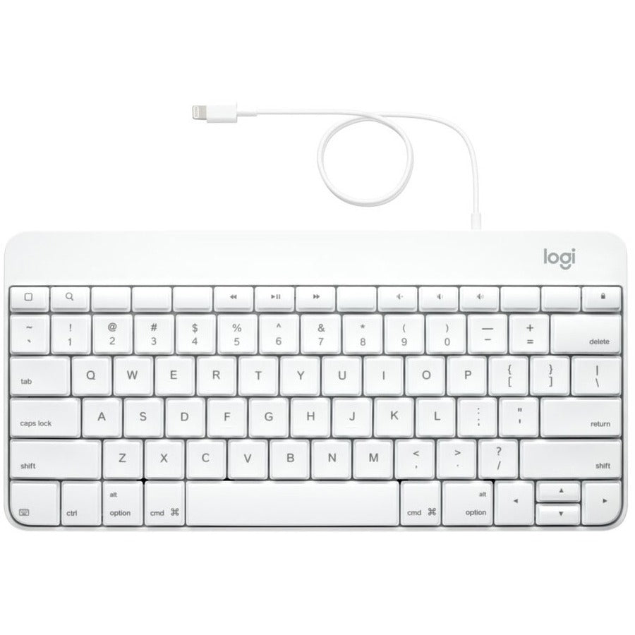 Logitech 920-006341 Keyboard - Cable Connectivity for Apple iPad